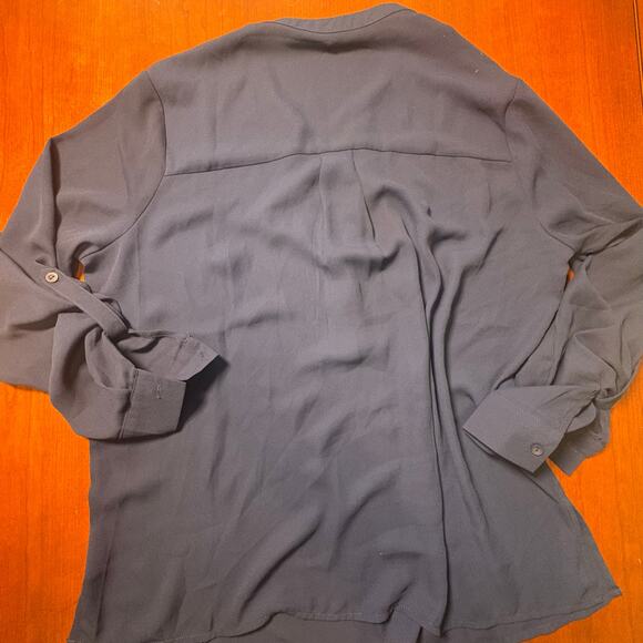 Timing Navy Long Sleeved Top Size Large - Picture 5 of 5